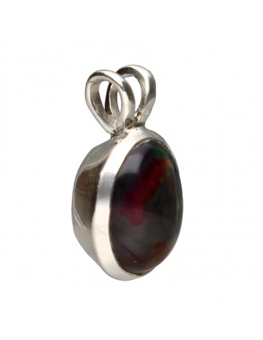 Colgante di Opale Nero in Argento...