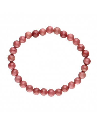 Bracelet de rhodonite 6mm