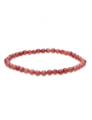 Bracelet de rhodonite 4mm