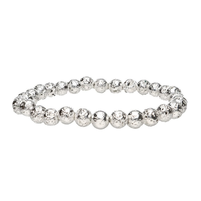 Bracciale Lava bagno Argento 6 mm