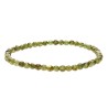 Pulseira peridot 4mm