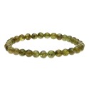 Pulseira de peridoto 6mm