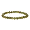 Bracelet péridot 6mm