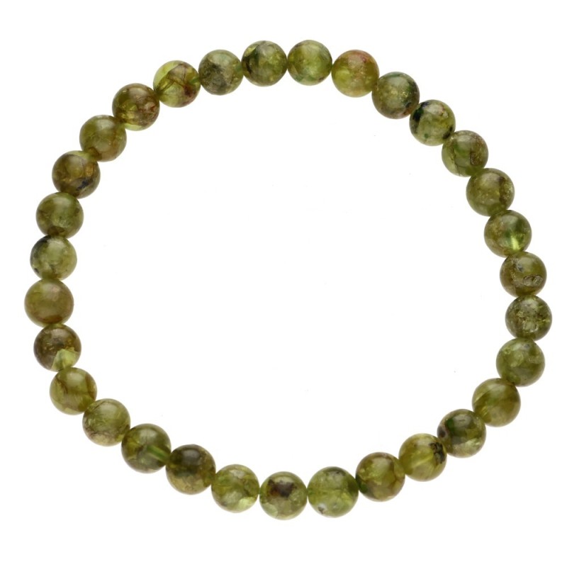 Bracciale in Peridoto 6mm