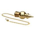 Pêndulo de Espiga 3 Pilhas Bronze | Radiestesia e Decoração