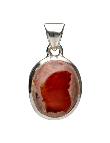 Fire Opal Pendant in 925 Sterling...