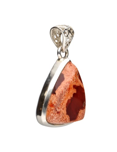 Pendentif en argent 925 avec opale de...