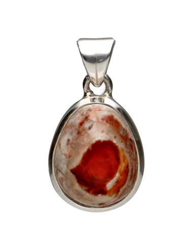 Fire Opal Pendant in 925 Sterling...