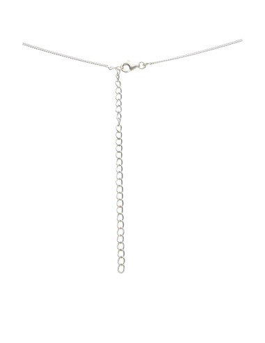 Sterling Silver Crescent Necklace (84Q)