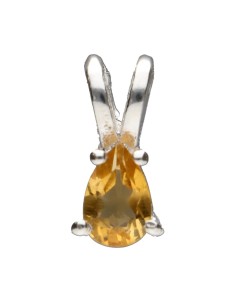 Mini pendentif Citrine en...