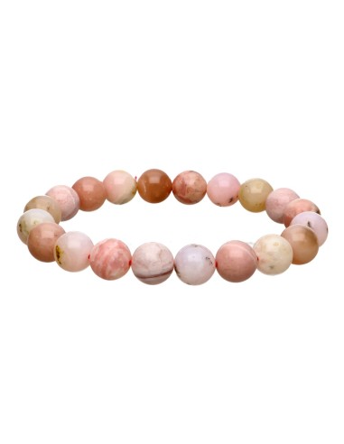Bracciale di Opale Rosa 10mm