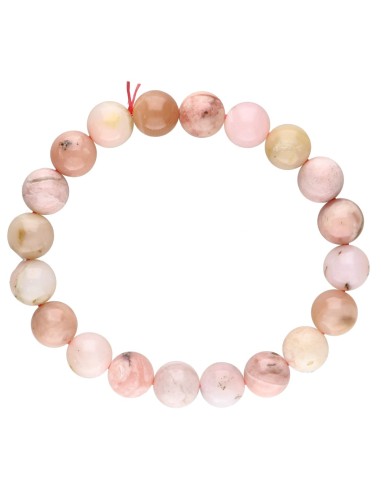 Bracelet d'opale rose 10mm