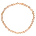 Pulsera Adularia Melocotón 4mm