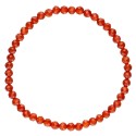 Pulsera de Cornalina Facetada 4mm