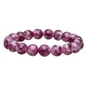 Pulsera de Lepidolita Púrpura 10mm