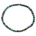 Pulseira Azurite Malaquite Natural 4mm