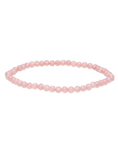 Braccialetto in quarzo rosa...