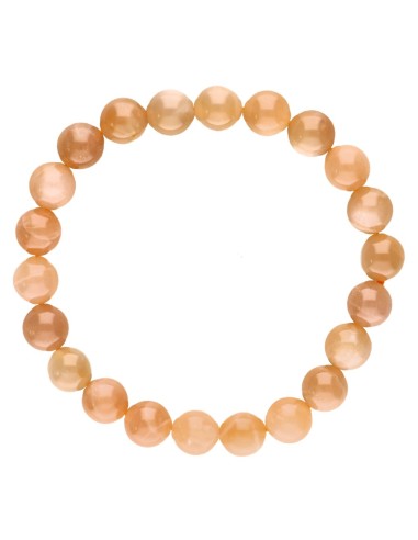 Pulsera di Adularia Melocotón 8mm