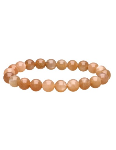Pulsera di Adularia Melocotón 8mm