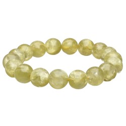 Bracciale in Lepidolite Gialla 10mm