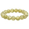 10mm Yellow Lepidolite Bracelet