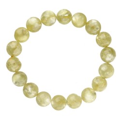Bracciale in Lepidolite Gialla 10mm