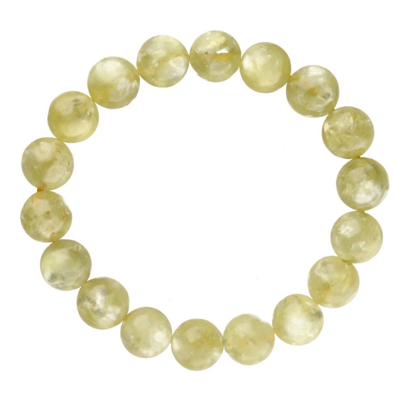 Bracciale in Lepidolite Gialla 10mm