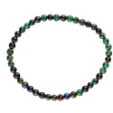 Bracciale in Azurite con Malachite Extra 4mm