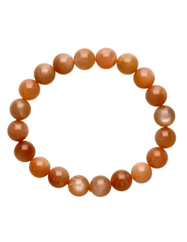 Bracciale di Adularia Pesca 10mm