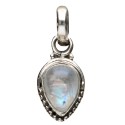 Pendentif Bohème en argent 925 avec pierre de lune