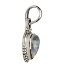 Pendentif Bohème en argent 925 avec pierre de lune
