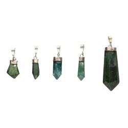 Pendente in Grandidierite in Argento Sterling 925