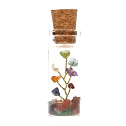 Bottiglietta con Albero dei Chakra