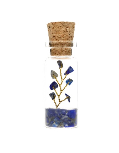 Botellita con Árbol de Lapislázuli