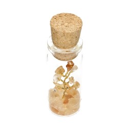 Botellita con Árbol de citrino