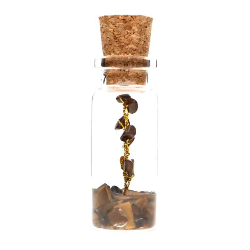 Bottiglietta con Albero di Occhio di Tigre