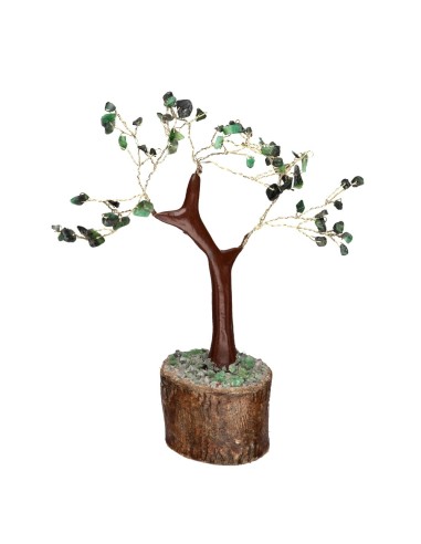 Mini árvore de esmeraldas com base de...