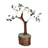 Árbol de Esmeralda Mini con Base de Madera