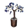 Árbol de Lapislázuli Mini con Base de Madera