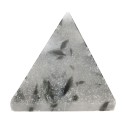 Pirâmide de Quartzo com Tumalina Verde