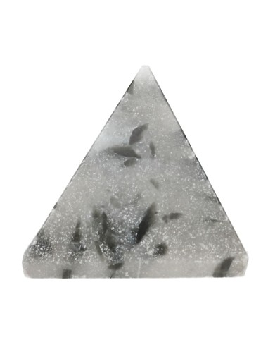 Pyramide de Quartz avec Tumaline Verte