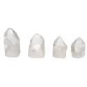 White Quartz Polished Base Blank Points (1Kg)