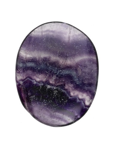 Rainbow Fluorite Flat Tumbled