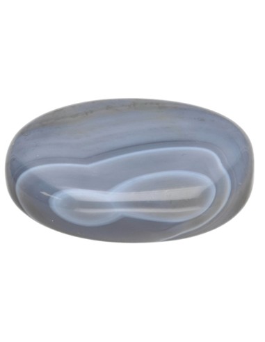 Agate roulée plate