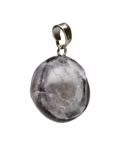 Amethyst Rhodium Plated...