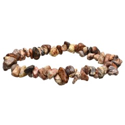 Bracciale Chip in Giada Leopardo