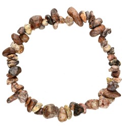 Bracciale Chip in Giada Leopardo
