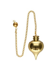 Bronze Lotus Flower Pendulum