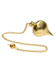 Pendule Fleur de Vie Bronze 2