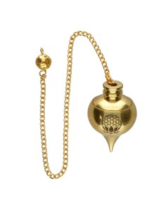 Flower of Life Pendulum Bronze